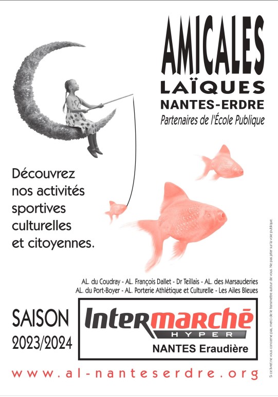 Programme 2023-2024 des Amicales Nantes-Est de l'Amicale Laïque de Port-Boyer